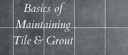 Basics of Maintaining Tile Grout-1