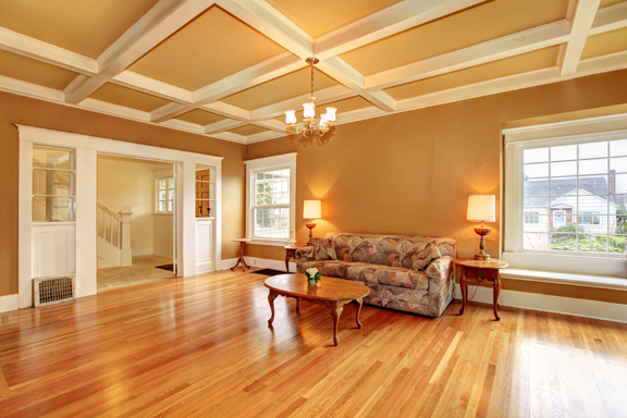 living room wood floor1