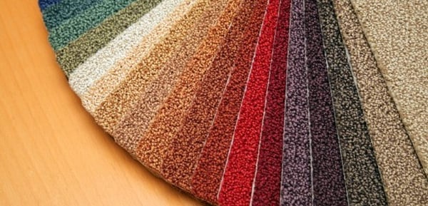 Triexta carpet samples